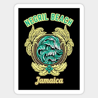 Negril Beach Magnet